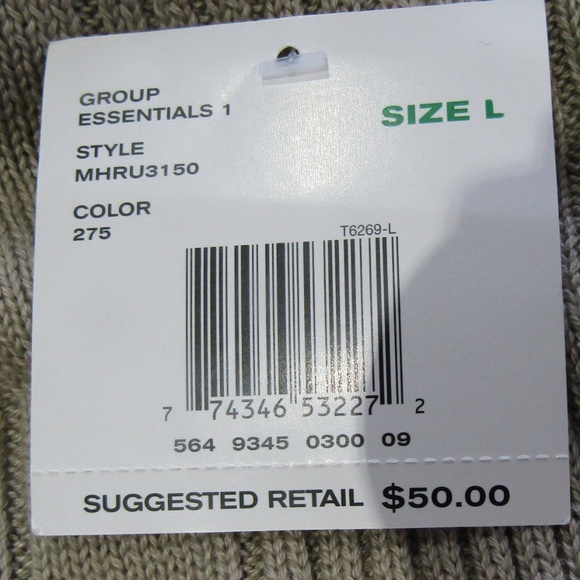 NEW Concepts by Claiborne Cable Rib Sweater L - Picture 4 of 5